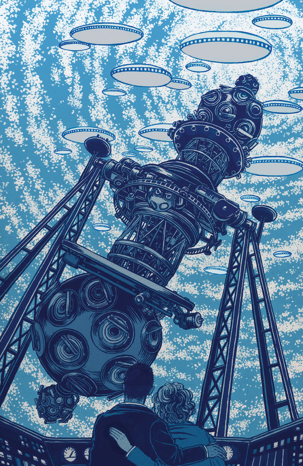 Cover for Blue Book #5 (Yuko Shimizu Variant Cover) (3012-115)