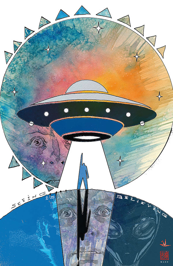 Cover for Blue Book: 1947 #1 (David Mack Variant Cover) (3012-122)