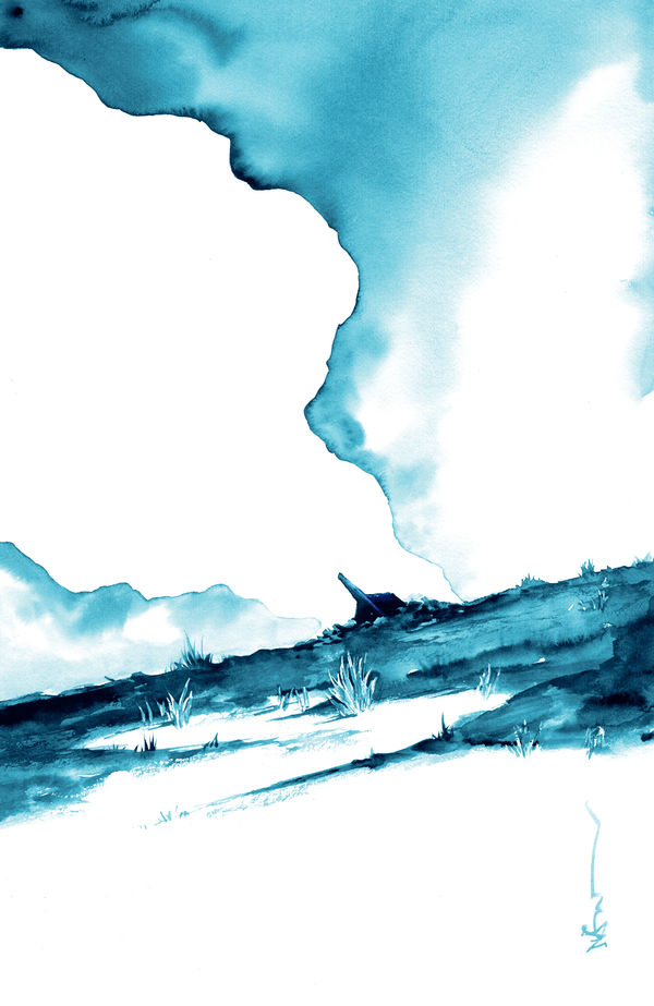 Cover for Blue Book: 1947 #4 (Dustin Nguyen Variant Cover) (3012-128)