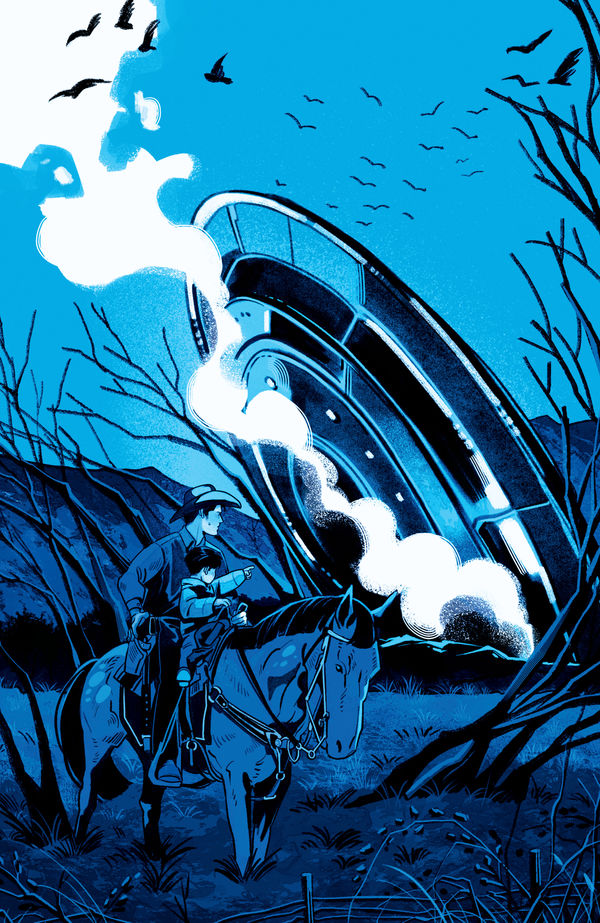 Cover for Blue Book: 1947 #5 (Noah Dao Variant Cover) (3012-130)