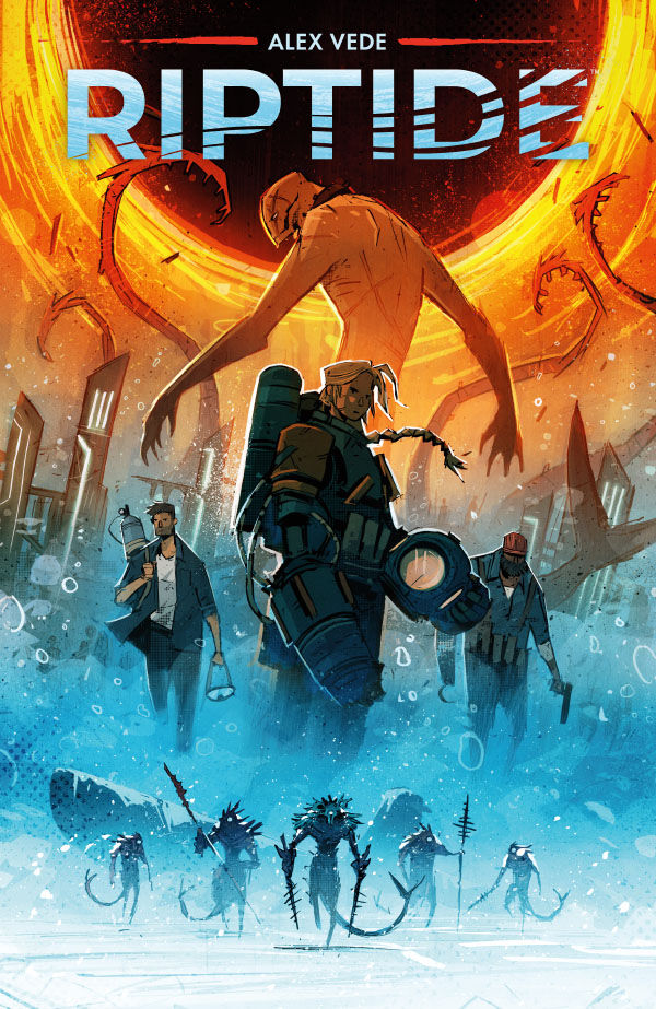 Cover for Riptide TPB (3012-458)