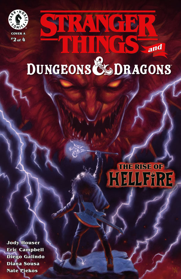 Cover for Stranger Things and Dungeons & Dragons: The Rise of Hellfire #2 (3012-503)