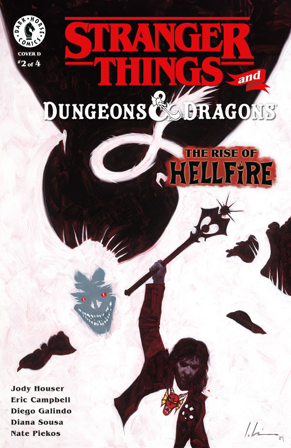Cover for Stranger Things and Dungeons & Dragons: The Rise of Hellfire #2 (Jeremy Wilson Variant Cover) (3012-511)