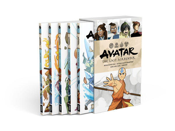 Cover for Avatar: The Last Airbender Omnibus Boxed Set TPB (3012-579)