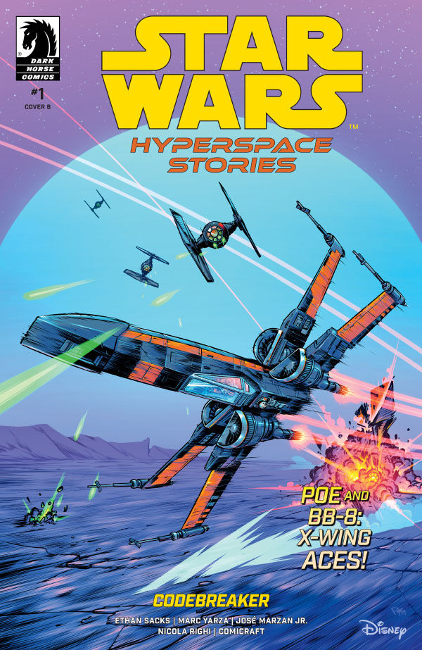 Cover for Star Wars: Hyperspace Stories--Codebreaker #1 (Pye Parr Variant Cover) (3012-778)