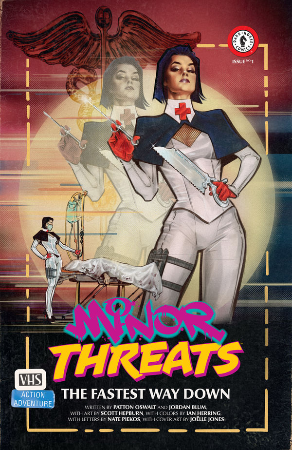 Cover for Minor Threats: The Fastest Way Down #1 (Joëlle Jones Variant Cover) (3012-860)