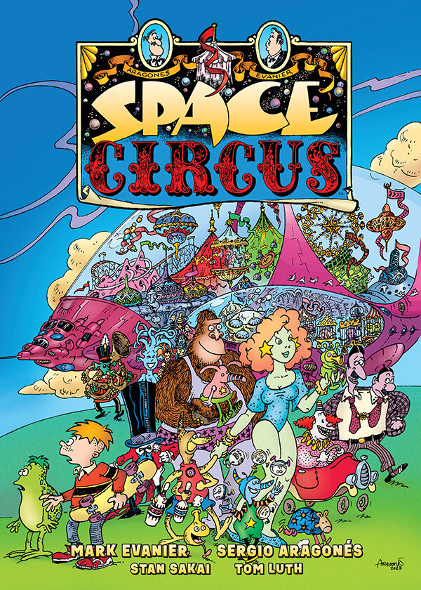 Cover for Space Circus HC (3012-884)