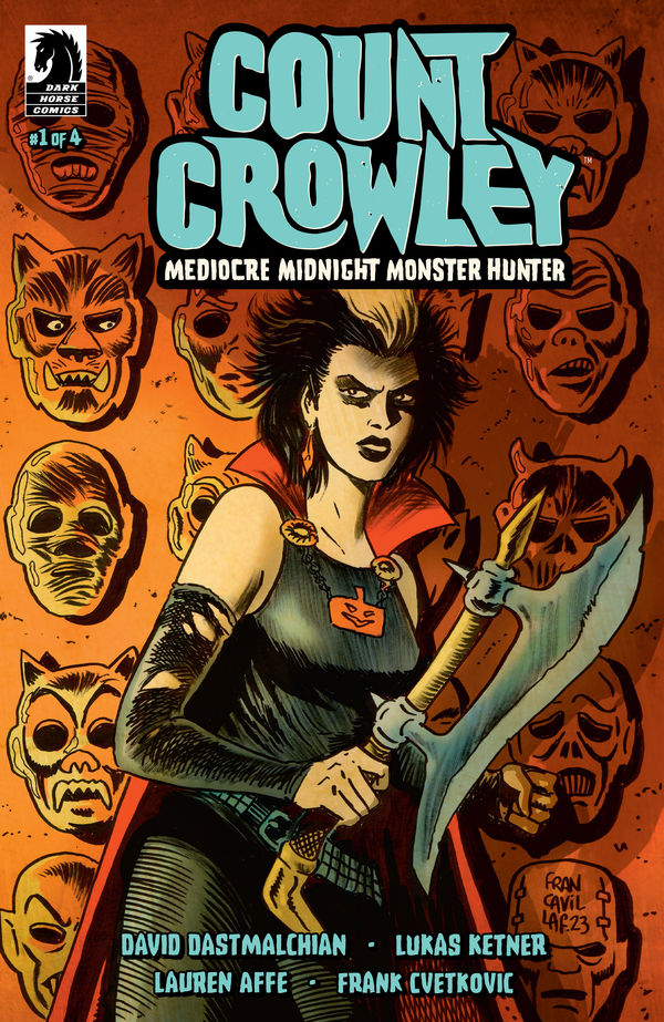 Cover for Count Crowley: Mediocre Midnight Monster Hunter #1 (Francesco Francavilla Variant Cover) (3012-993)