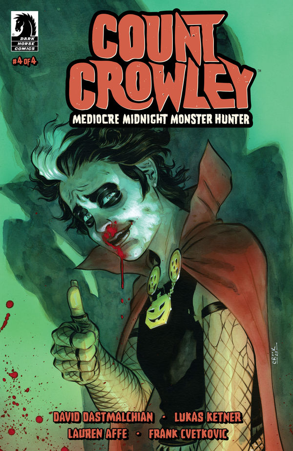 Cover for Count Crowley: Mediocre Midnight Monster Hunter #4 (Tyler Crook Variant Cover) (3012-996)