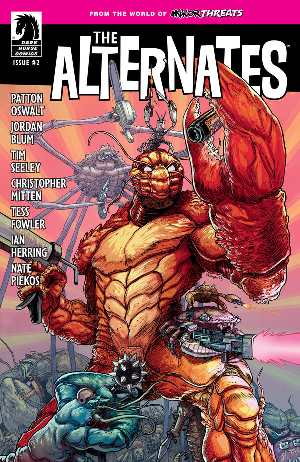 Cover for From the World of Minor Threats: The Alternates #2 (Ryan Browne Variant Cover) (3013-015)