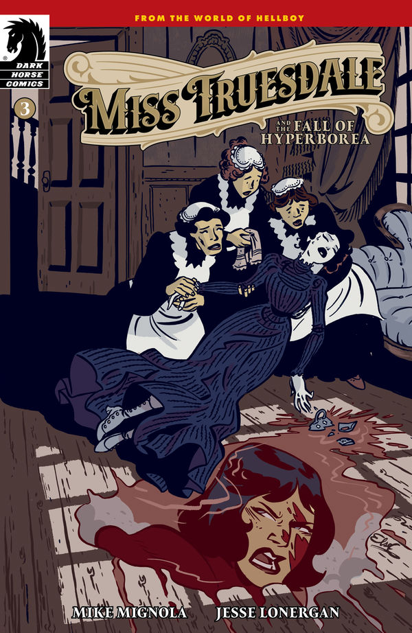 Cover for Miss Truesdale and the Fall of Hyperborea #3 (Elsa Charretier Variant Cover) (3013-023)