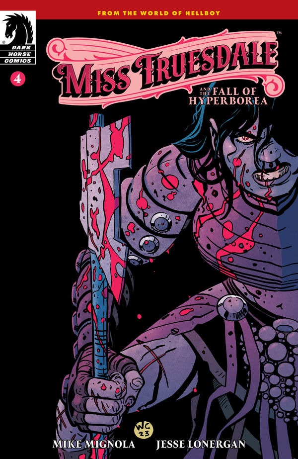 Cover for Miss Truesdale and the Fall of Hyperborea #4 (Wes Craig Variant Cover) (3013-024)