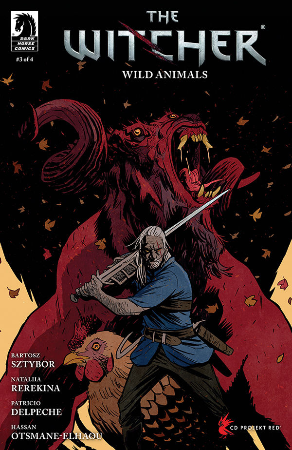 Cover for The Witcher: Wild Animals #3 (Matt Smith Variant Cover) (3013-048)