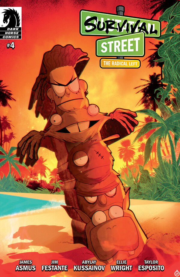 Cover for Survival Street: The Radical Left #4 (Juan Doe Variant Cover) (3013-084)