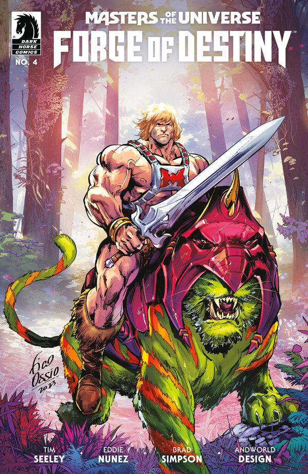 Cover for Masters of the Universe: Forge of Destiny #4 (Fico Ossio Variant Cover) (3013-183)