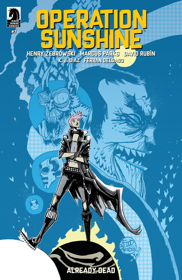 Cover for Operation Sunshine: Already Dead #3 (Jim Mahfood Variant Cover) (3013-486)