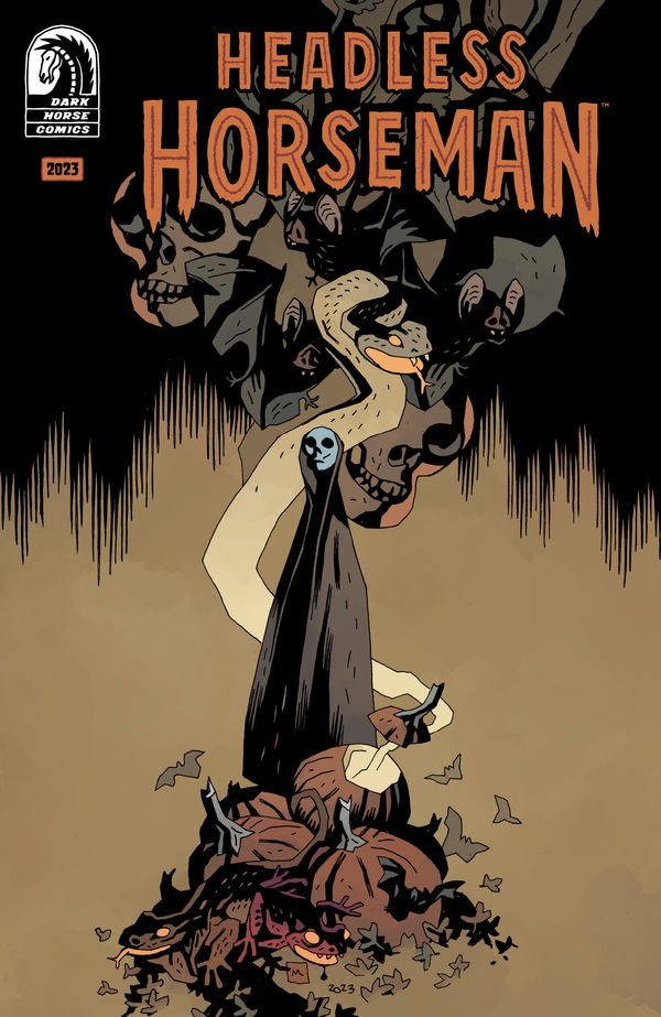Cover for Headless Horseman Halloween Annual (2023) (Mike Mignola Variant Cover) (3013-711)