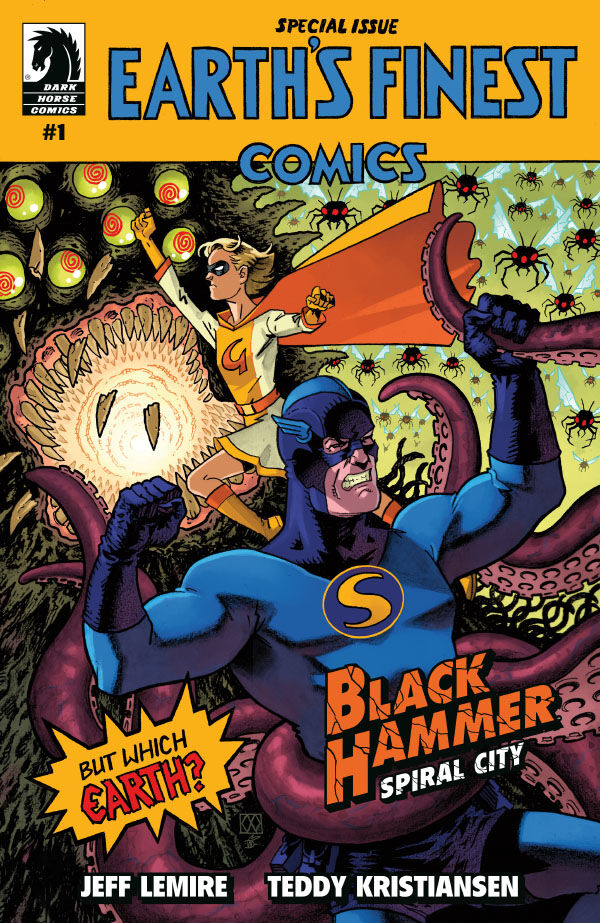 Cover for Black Hammer: Spiral City #1 (Matt Wagner Variant Cover) (3013-713)