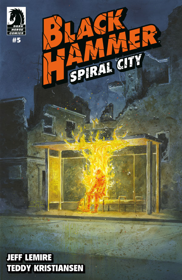 Cover for Black Hammer: Spiral City #5 (Tyler Crook Variant Cover) (3013-718)