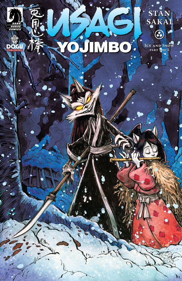 Cover for Usagi Yojimbo: Ice and Snow #3 (Matthew Armstrong Variant Cover) (3013-760)