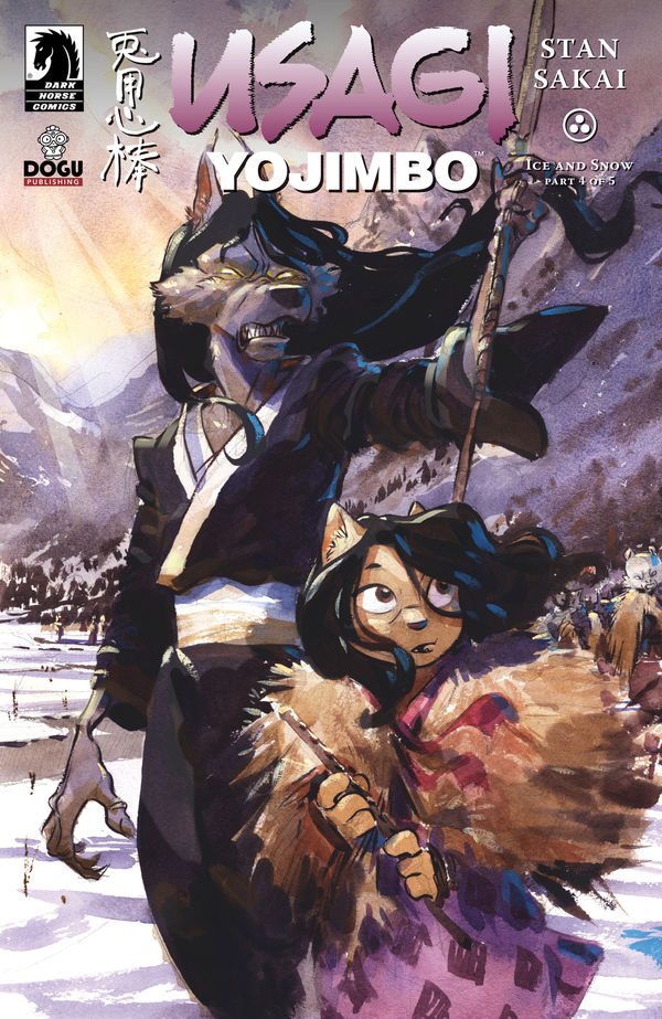 Cover for Usagi Yojimbo: Ice and Snow #4 (Jared Cullum Variant Cover) (3013-763)