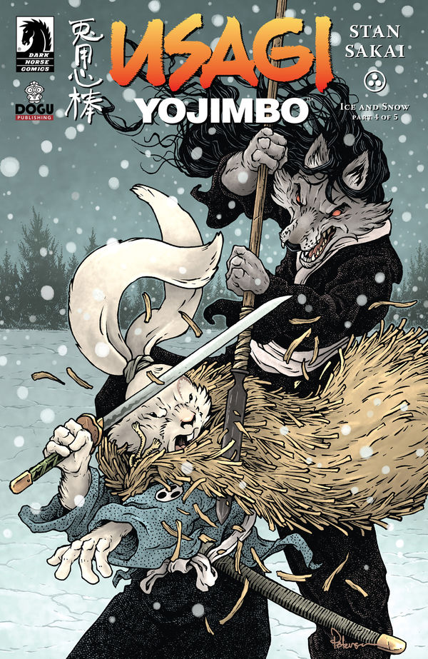 Cover for Usagi Yojimbo: Ice and Snow #4 (David Petersen Variant Cover) (3013-764)