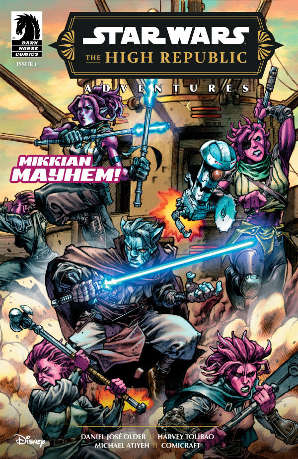 Cover for Star Wars: The High Republic Adventures Phase III #1 (Soroush Barazesh Variant Cover) (3013-791)