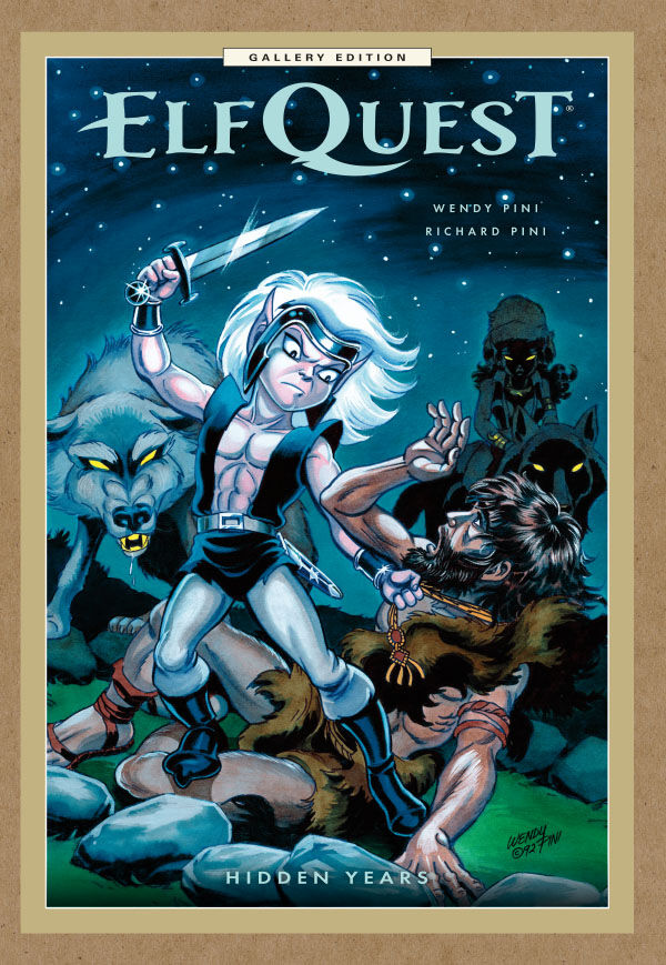 Cover for ElfQuest: Hidden Years Gallery Edition HC (3013-831)
