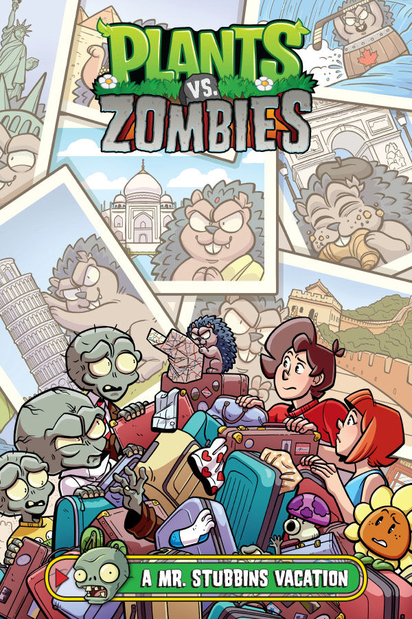 Cover for Plants vs. Zombies Volume 27: A Mr. Stubbins Vacation HC (3013-839)