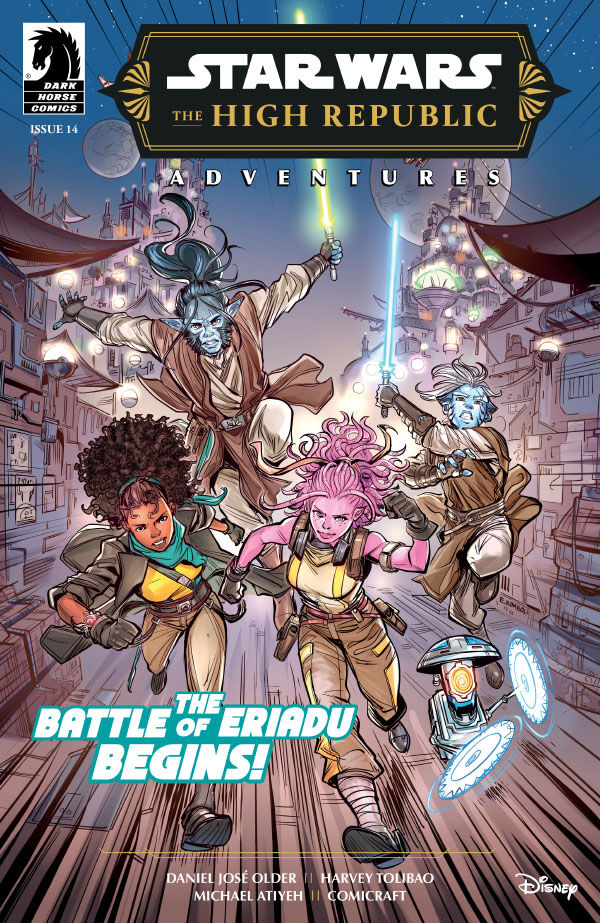 Cover for Star Wars: The High Republic Adventures Phase III #14 (Elisa Romboli Variant Cover) (3013-865)