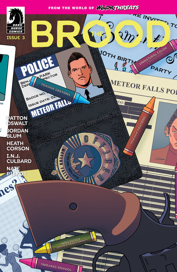 Cover for From the World of Minor Threats: The Brood #3 (I.N.J. Culbard Variant Cover) (3013-938)