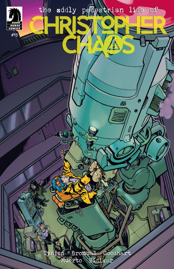 Cover for The Oddly Pedestrian Life of Christopher Chaos #15 (Philip Bond Variant Cover) (3014-056)