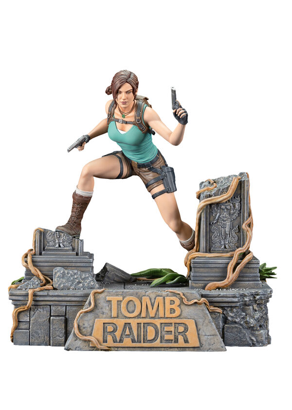 トゥームレイダー　statue  ララクロフト　スクウェア WETA TENZAN | 【限定数量】 トゥームレイダー ララ・クロフト