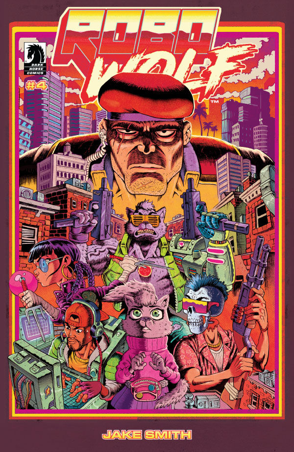 Cover for RoboWolf #4 (3014-220)