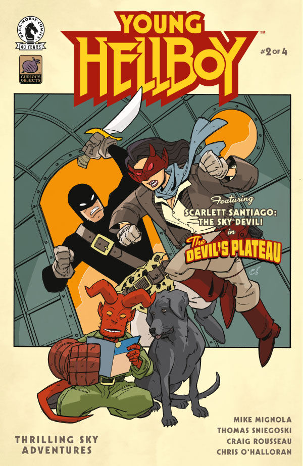 Cover for Young Hellboy: Thrilling Sky Adventures #2 (3014-310)