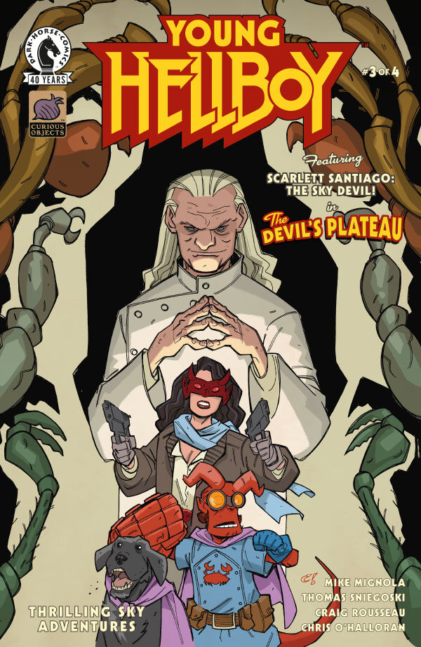 Cover for Young Hellboy: Thrilling Sky Adventures #3 (CVR A) (3014-311)