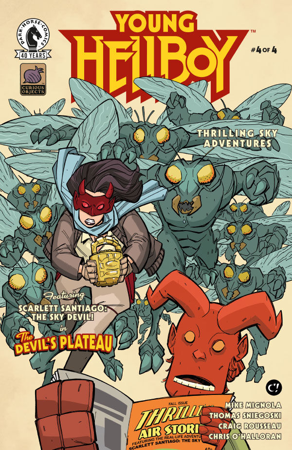 Cover for Young Hellboy: Thrilling Sky Adventures #4 (3014-312)