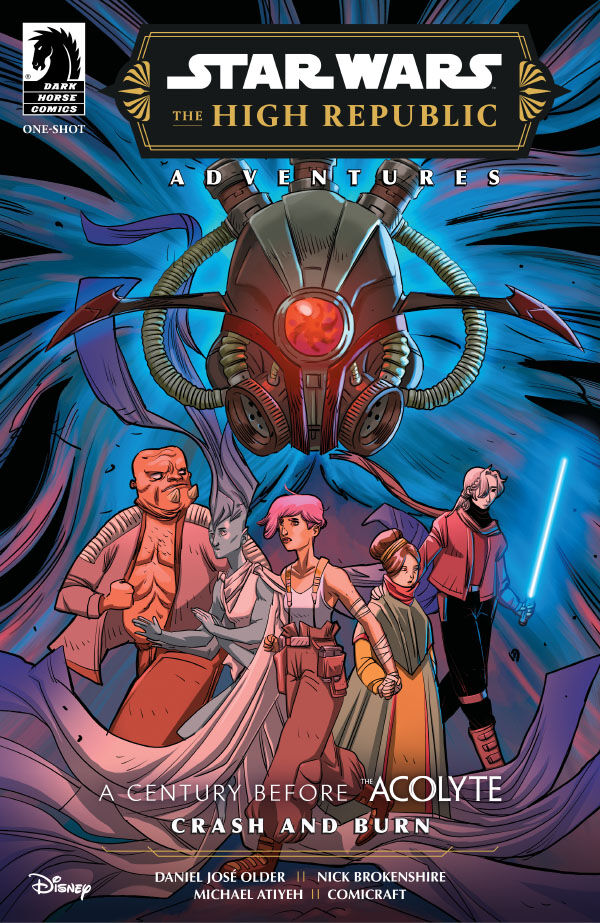 Cover for Star Wars: The High Republic Phase III--Crash and Burn (3014-496)