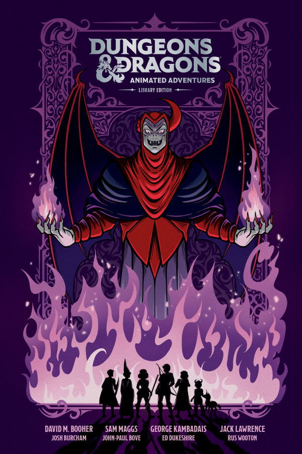 Cover for Dungeons & Dragons: Animated Adventures Library Edition HC (3014-523)