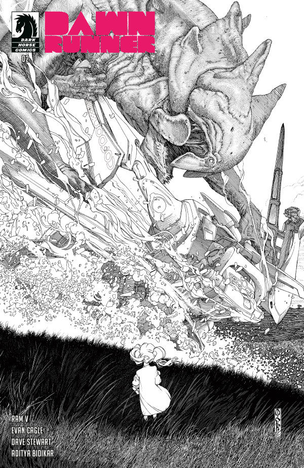 Cover for Dawnrunner #2 (Evan Cagle Variant Cover) (3014-628)