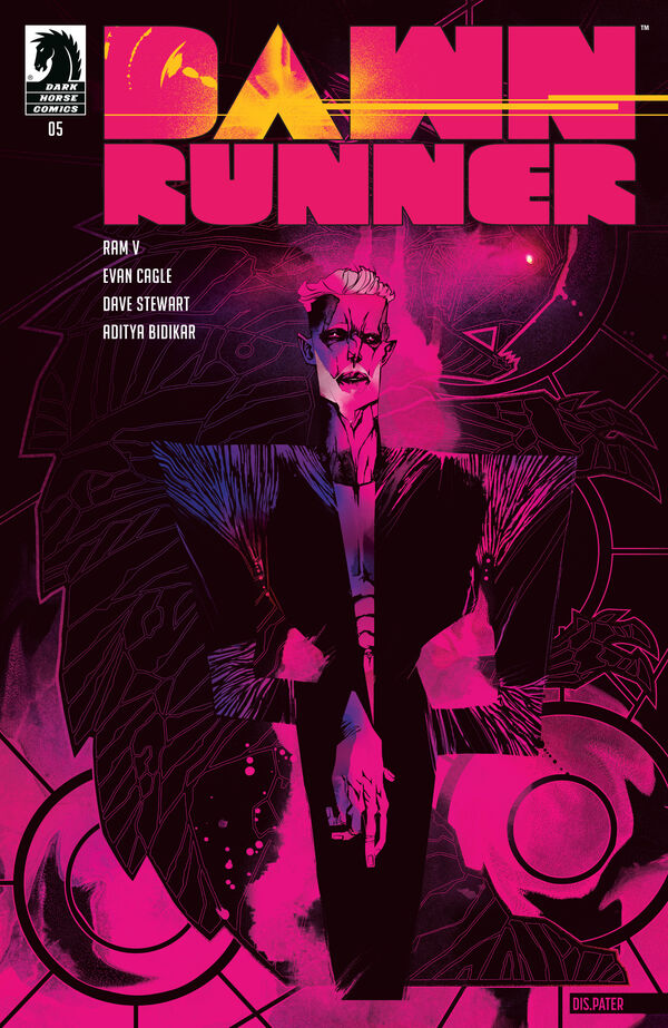 Cover for Dawnrunner #5 (DIS.PATER Variant Cover) (3014-633)