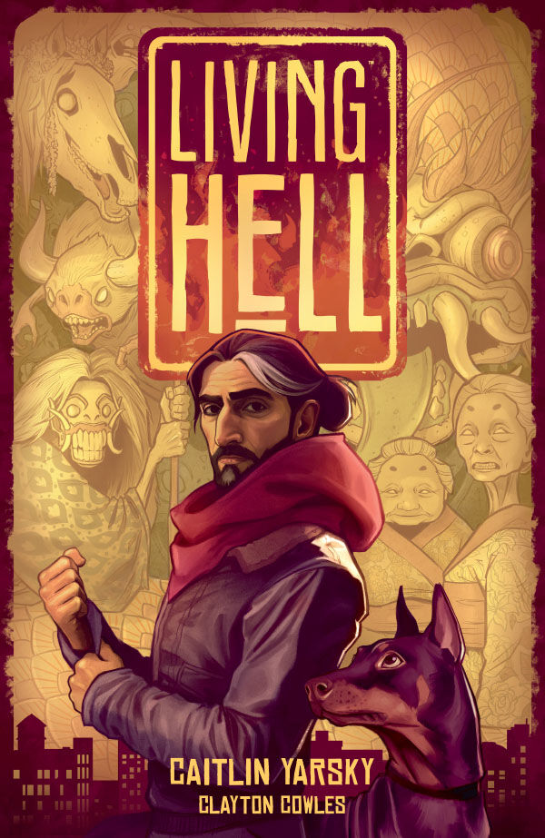 Cover for Living Hell TPB (3014-785)