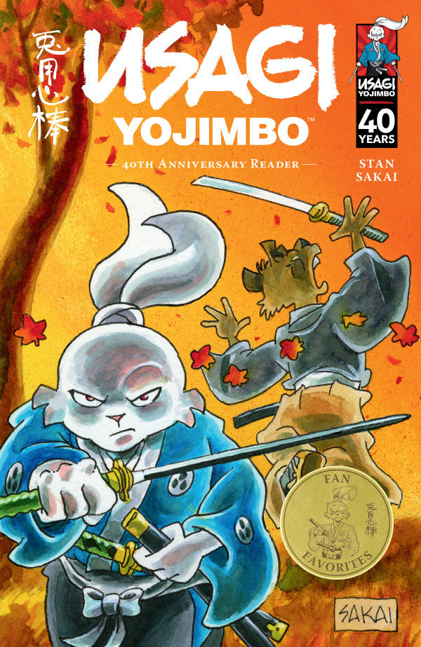 Cover for Usagi Yojimbo: 40th Anniversary Reader TPB (3014-786)