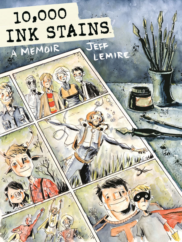 Cover for 10,000 Ink Stains: A Memoir (3014-989)
