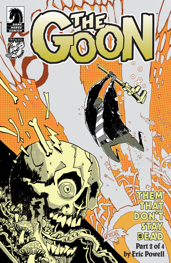 Cover for The Goon: Them That Don't Stay Dead #2 (Jim Mahfood Variant Cover) (3015-118)