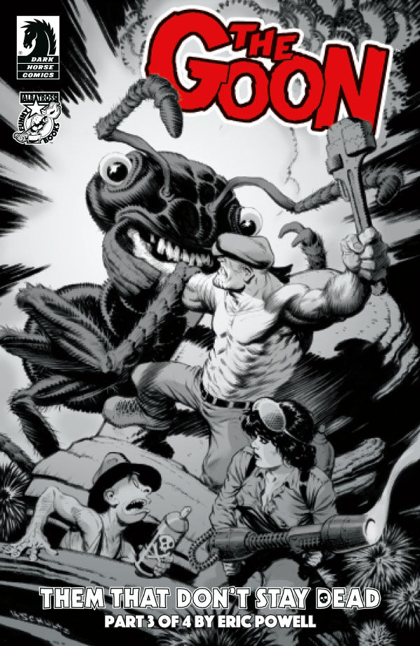Cover for The Goon: Them That Don't Stay Dead #3 (Mark Schultz Variant Cover) (3015-119)