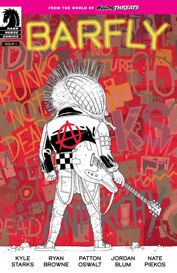 Cover for From the World of Minor Threats: Barfly #1 (Martin Morazzo Variant Cover) (3015-273)