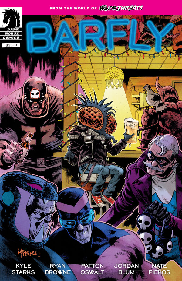 Cover for From the World of Minor Threats: Barfly #1 (Foil) (Scott Hepburn Variant Cover) (3015-274)