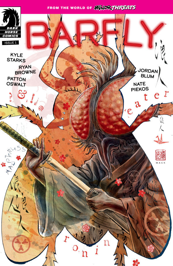 Cover for From the World of Minor Threats: Barfly #1 (David Mack Variant Cover) (3015-276)