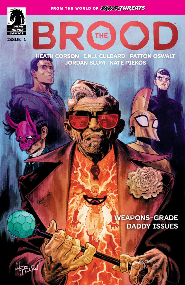 Cover for From the World of Minor Threats: The Brood #1 (Scott Hepburn Foil Variant Cover) (3015-281)